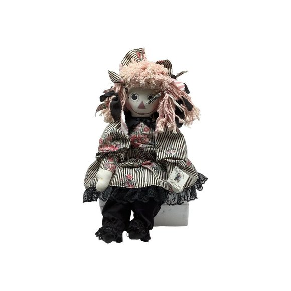A Bit Of Wit And Lace Other - Kelly Rae Raggedy Hand Crafted Doll